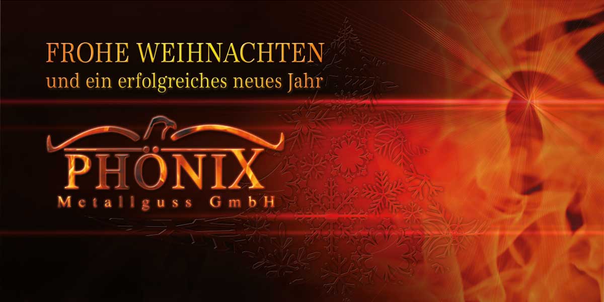 Weihnachtskarte Phönix 2025